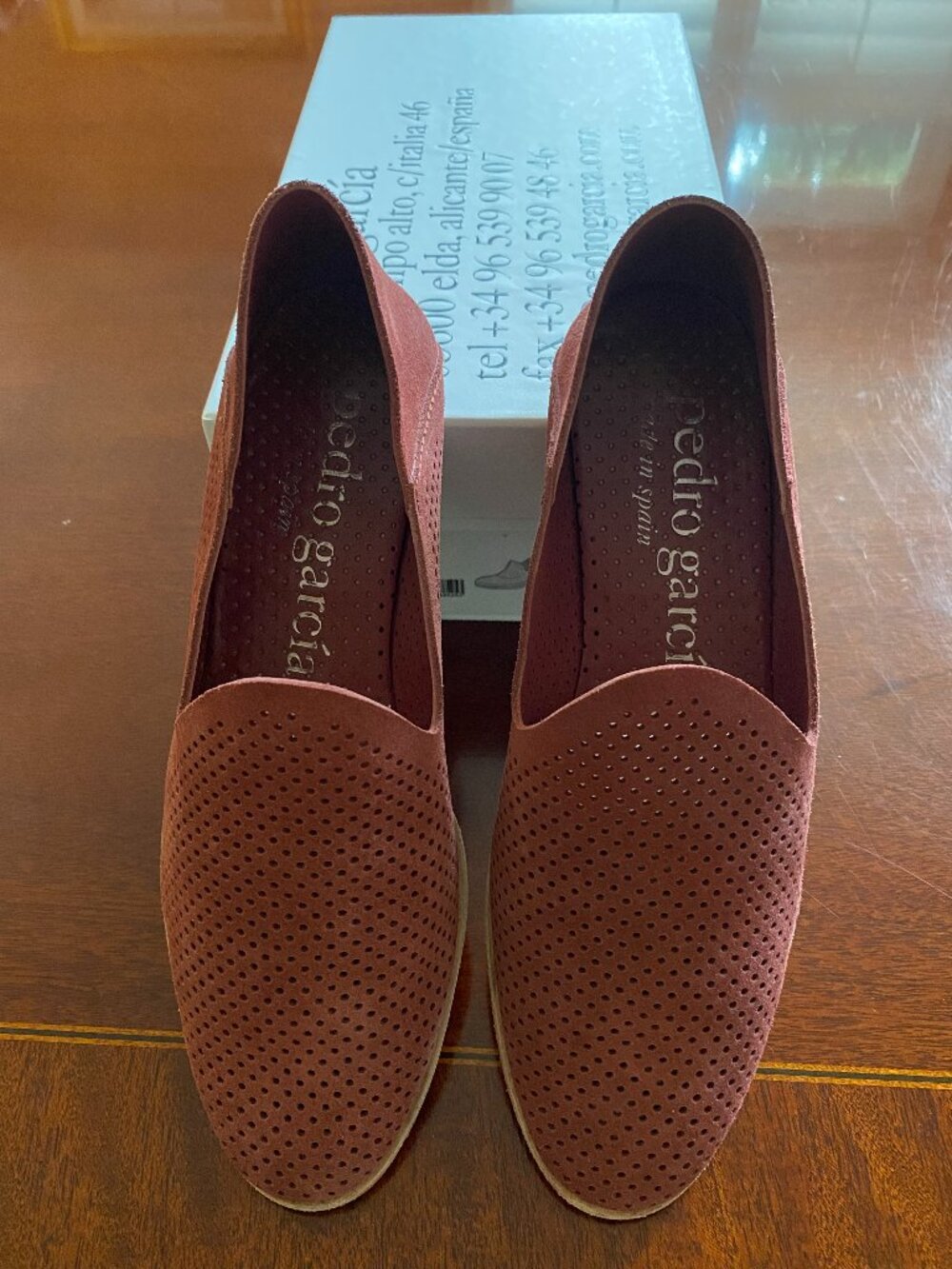 Pedro Garcia Yara Russet Castoro (Suede) Size 38